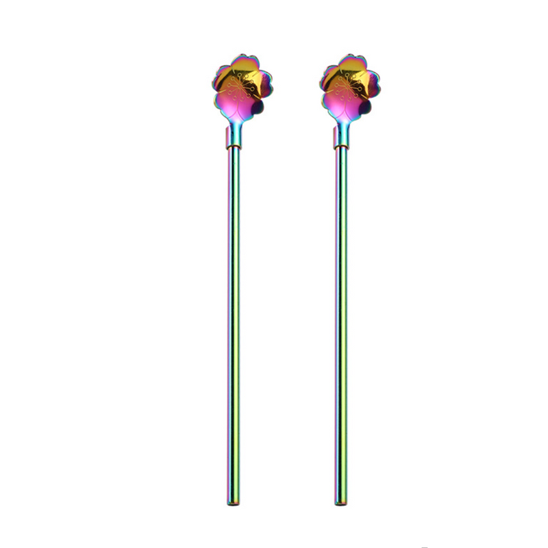 Straw Spoon Set of 2