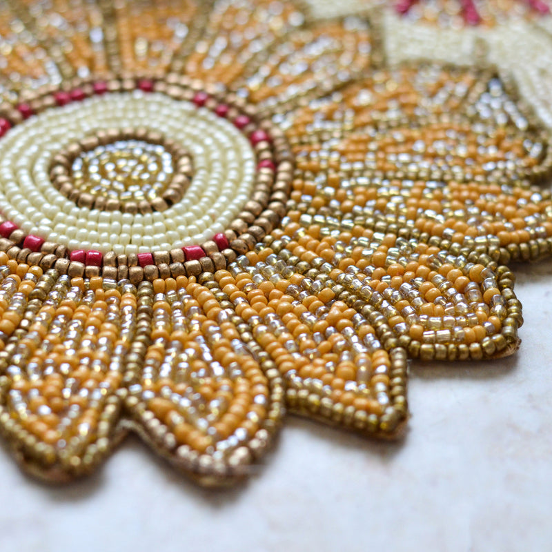 Beads Sunflower Mat