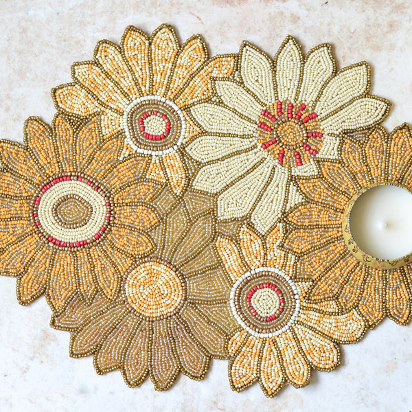 Beads Sunflower Mat