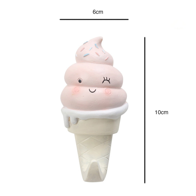 Ice Cream Hook - Wall hook/wall hanger for wall decoration & wall design | Home & room decoration ideas