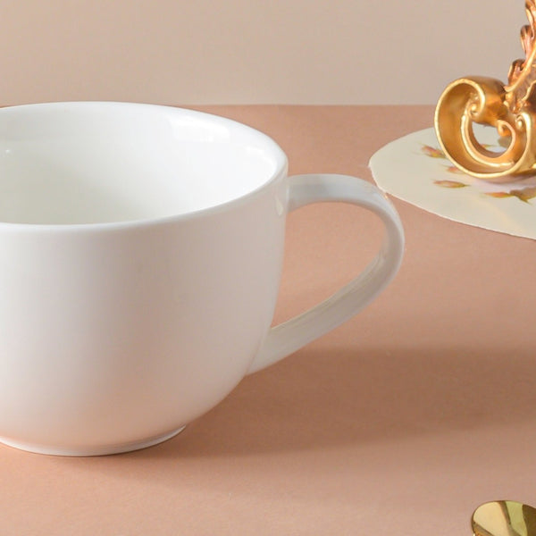 Riona Ceramic Cup White