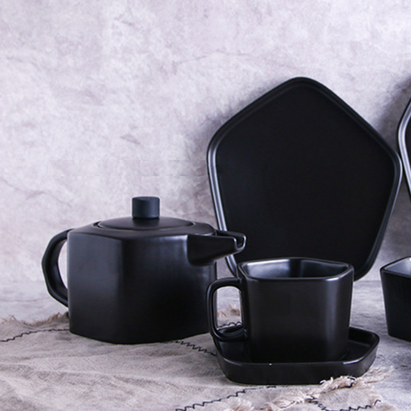 GEOMETRIC Pentagon Tea Pot - Teapot, kettle, tea kettle | Teapot for Dining table & Home decor