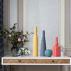 Blue Tall Vase - Flower vase for home decor, office and gifting | Home decoration items