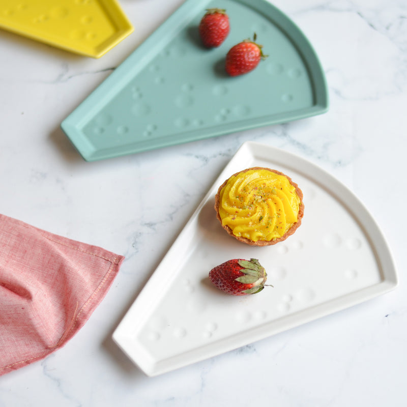 Cheese Plate - Serving plate, snack plate, dessert plate | Plates for dining & home decor