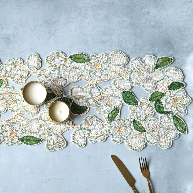 White Flower Runner