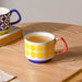 Yellow Spherical Cup- Mug for coffee, tea mug, cappuccino mug | Cups and Mugs for Coffee Table & Home Decor
