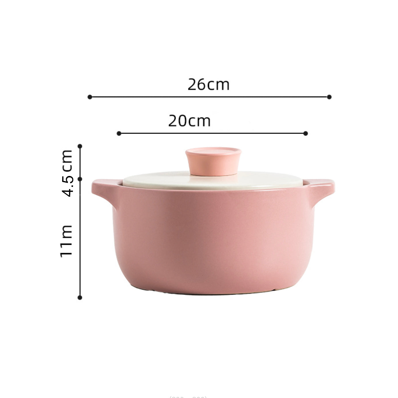 Pastel Pink Cooking Pot