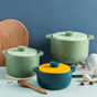 Dark Green Cooking Pot - Cooking Pot